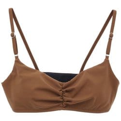 YOGA FIT バンドゥブラトップ レディース 水陸両用 フィットネス ヨガ ブラトップ キャメル（02） サイズ0（S-Mサイズ） B1952JUB019