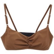 YOGA FIT バンドゥブラトップ レディース 水陸両用 フィットネス ヨガ ブラトップ キャメル(02) サイズ0(S-Mサイズ) B1952JUB019