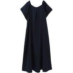 ドライリネン 2WAYワンピース レディース フィットネス ヨガ ワンピース ネイビー（02） B1952JFA027