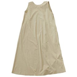 Play撥水ノースリーブワンピース レディース フィットネス ヨガ ワンピース ベージュ B1952JFA028