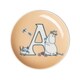 【国内正規品】 ムーミン アラビア （ MOOMIN ARABIA ） ミニプレート 皿 10.5cm アルファベットコレクション A 1077291