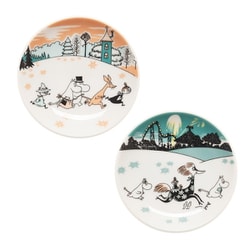 【国内正規品】 ムーミン アラビア （ MOOMIN ARABIA ） ミニプレート 小皿 10.5cm 2枚セット ムーミンバレー 1077472