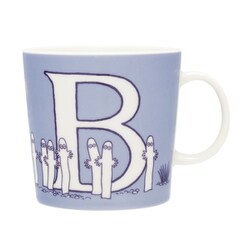 【国内正規品】 ムーミン アラビア （ MOOMIN ARABIA ） マグカップ 400ml アルファベットコレクション B 1077707