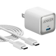 Anker Nano Charger (35W) with USB-C & USB-C ケーブル ホワイト B2339N21