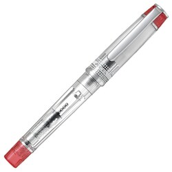 万年筆 プレラ 色彩逢い（いろあい）PRERA TR（透明レッド） F（細字） P-FPR-1-TR-F