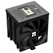 シングルタワーヒートシンクCPUクーラー Burst Assassin 120 液晶搭載モデル ブラック BA120 VISION BLACK