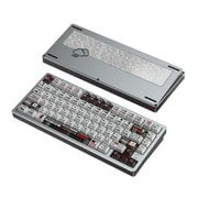 ゲーミングキーボード(有線)/ラピッドトリガー搭載/メカニカル/US75%配列/TTC KOM RGB スイッチ(磁気)(リニア)/ガスケットマウント搭載/PBTダブルショット+PCキーキャップ/Rainy75 RT Pro/ナチュラルグレー PRT75GREY