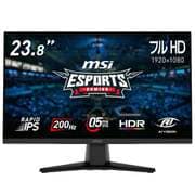 ゲーミングモニター/23.8型/フルHD(1,920 × 1,080)/RAPID IPSパネル/リフレッシュレート200Hz/0.5ms(GTG、最小値)/アンチフリッカー/アンチモーションブラー/ナイトビジョン/ブルーライトカット/AIビジョン/Adaptive-Sync/HDR/VESA100 MAG 242F