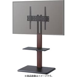 ～65型対応 棚板付き 壁寄スタンド スイーベルタイプ KF-363M