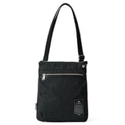 TMPI-18DEBK [メデン COTTON×POLY 薄マチショルダーバッグ 縦型 4.5L A5ファイルサイズ対応 デニムブラック]