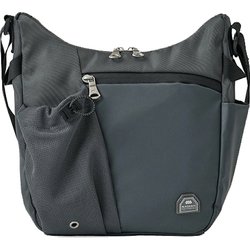 EQPK-03DGR [メデン POLY ショルダーバッグ 縦型 スクエア型 5L A5ファイルサイズ対応 ダークグレー]