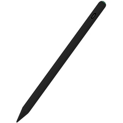 タッチペン/スタイラスペン iPad（2018年以降 iPad/Pro/Air各種）対応 充電式 傾き感知 電池残量表示 ブラック sma-029-bk