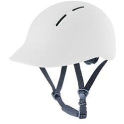 ツバ付きヘルメット 54-60cm未満 ホワイト H-102WH