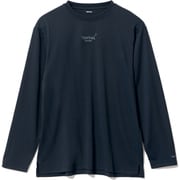 BAKUNE(バクネ) RECOVERY WEAR(リカバリーウェア) Dry Men's Long Sleeve 上 長袖Tシャツ ネイビー Lサイズ