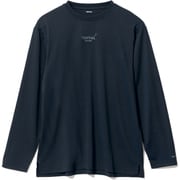 BAKUNE(バクネ) RECOVERY WEAR(リカバリーウェア) Dry Men's Long Sleeve 上 長袖Tシャツ ネイビー Lサイズ