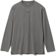 BAKUNE(バクネ) RECOVERY WEAR(リカバリーウェア) Dry Men's Long Sleeve 上 長袖Tシャツ グレー Lサイズ