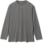 BAKUNE(バクネ) RECOVERY WEAR(リカバリーウェア) Dry Men's Long Sleeve 上 長袖Tシャツ グレー Lサイズ