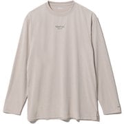BAKUNE(バクネ) RECOVERY WEAR(リカバリーウェア) Dry Men's Long Sleeve 上 長袖Tシャツ グレージュ Lサイズ