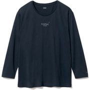 BAKUNE(バクネ) RECOVERY WEAR(リカバリーウェア) Dry Women's Long Sleeve 上 長袖Tシャツ ネイビー Sサイズ