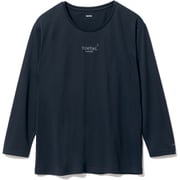 BAKUNE(バクネ) RECOVERY WEAR(リカバリーウェア) Dry Women's Long Sleeve 上 長袖Tシャツ ネイビー Lサイズ