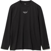 BAKUNE(バクネ) RECOVERY WEAR(リカバリーウェア) Mesh Long Sleeve 上 長袖Tシャツ ブラック Mサイズ
