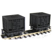 JT-06 Nゲージ完成品 Joke train（ジョークトレイン） うん搬車（糞尿貨車タイプ・2両入） [鉄道模型]
