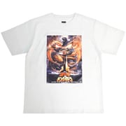 22863253 ゴジラ vs キングギドラ Tシャツ WHITE Lサイズ