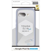 Google Pixel 9a用 ケース ハイブリッド カバー 衝撃吸収 軽量 薄型 カメラレンズ保護設計 ワイヤレス充電可 ストラップホール付 ストラップホールシート付 TOUGH SLIM LITE ライトブルー PM-P251TSLFCBU