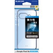 Google Pixel 9a用 ケース ソフト カバー 衝撃吸収 カメラレンズ保護設計 ワイヤレス充電可 極み設計 メタリックペールブルー PM-P251UCTMBU