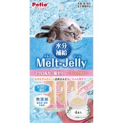 メルトジュレ 水分補給 マグロ&カニ味ゼリー スティック 4本入