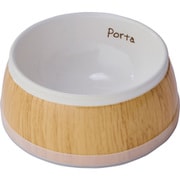 Porta 木目調 食器 S [犬用食器]
