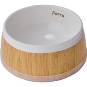 Porta 木目調 食器 M [犬用食器]