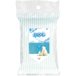 COOLボディシート しろくま ピュアシャボン からだ用