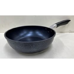ブルー マーブル ダイヤモンド IH対応 炒め鍋 28cm