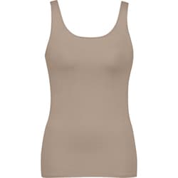 シンクロブラトップ 綿混 カップ付き タンクトップ Sサイズ ET1132 BE