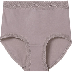 デイリーフィット ショーツ 綿混 はきこみ丈：ふつう Lサイズ EC2330 BR