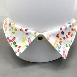 三角衿首輪 ペット用 No.4 彩り萩 W8269