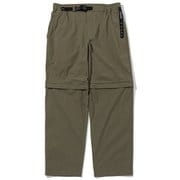 アラートパンツ コンバーチブル メンズ ロングパンツ カーキ(PH2900) Lサイズ POM25PA12