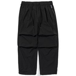 アラートパンツ イージーワイド メンズ ロングパンツ ブラック（PH9900） XLサイズ POM25PA13