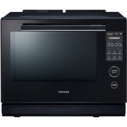 過熱水蒸気オーブンレンジ 石窯ドーム 30L 2段調理対応 カラータッチ液晶 グランブラック ER-D7000B（K）
