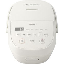 TOSHIBA IH炊飯器 RC-10HR ホワイト TOSHIBA 炎匠炊き RC-10VSP （W） （ホワイト） 炎匠炊き 炊飯器
