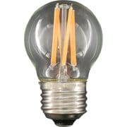 LED電球 E26 30W相当 G45 フィラメント クリア 電球色 調光器対応 デコライトフィラメントスタンダード LDG4L/C/24/45/S/D