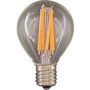 LED電球 E17 30W相当 G45フィラメント クリア 電球色 調光器対応 デコライトフィラメントスタンダード LDG4L-E17/C/24/45/S/D