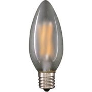 LED電球 E17 20W相当 キャンドル球 フィラメント フロスト 電球色 調光器対応 デコライトフィラメントスタンダード LDC3L-E17/F/27/S/D