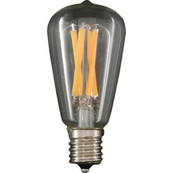 LED電球 E17 30W相当 ミニアンティーク フィラメント クリア 電球色 調光器対応 デコライトフィラメントスタンダード LDS4L-E17/24/S/D