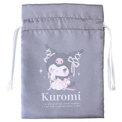 SR-5530454KU サンリオキャラクターズ サテン巾着 バレエコア クロミ