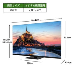 REGZA 65V型 X9900L 4K有機ELテレビ REGZA レグザ 4K有機ELテレビ 65V型 65X9900R (大型配送対象商品