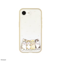 iPhone 16e用 IIIIfit Clear ケース（イーフィット クリアケース） mofusand MOFU-79B