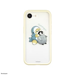iPhone 16e用 IIIIfit（イーフィット） プランプフレームケース mofusand アイボリー MOFU-80A