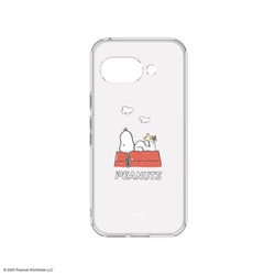 Google Pixel 9a用 クリアケース ピーナッツ スヌーピー ドッグハウス SNGG-143A